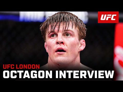 Caolán Loughran Octagon Interview | UFC London