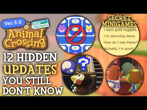 12 Hidden UPDATES In 3.0 You MISSED! - Animal Crossing New Horizons
