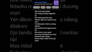 Download lagu lirik lagu 'jamu pegel mlarat'#shorts #trending #difarinaindra #adella mp3