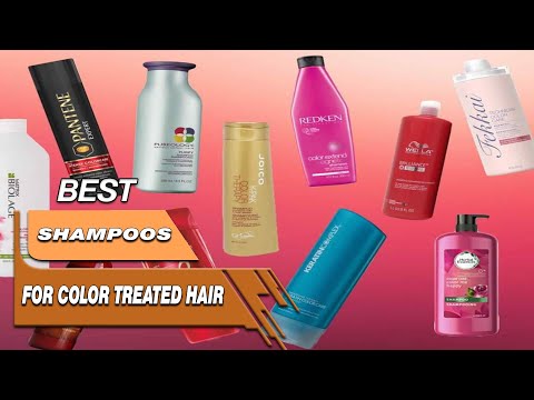 Top 5 Best Shampoos For Color Treated Hair Review in 2022 - Check Before You Buy One