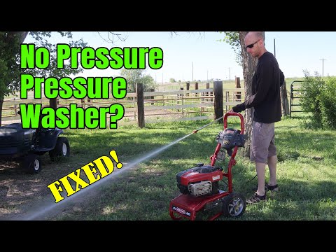 How to fix a pressure washer that has no pressure | Replacing the check valves on my pressure washer