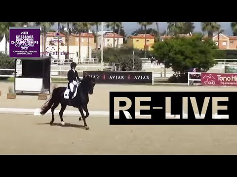 RE-LIVE | Dressage Team Test Part 2 - Children | FEI Dressage European Championship 2021