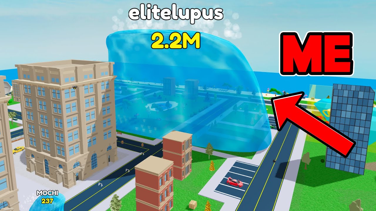 I'M BIGGEST TSUNAMI On Roblox