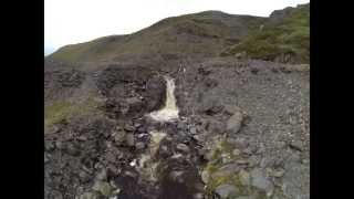 preview picture of video 'Dji F550 and gopro at the Cwmystwyth lead mines in Wales'