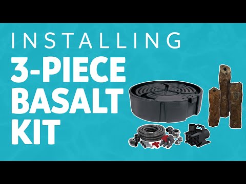 Installing the Atlantic 3 Piece Basalt Column Kit