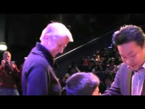 2009年第三届普通话朗通演讲比赛 - 领奖