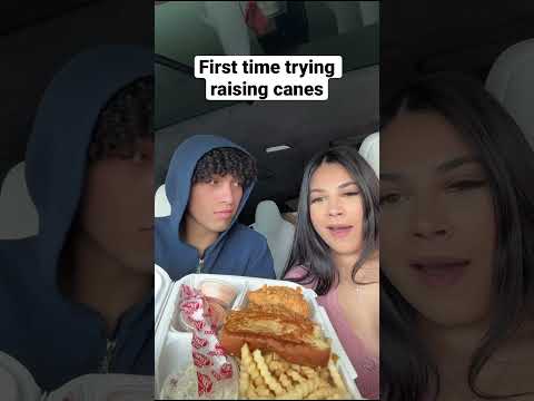Raising Canes ASMR 😍 #shorts #satisfatório