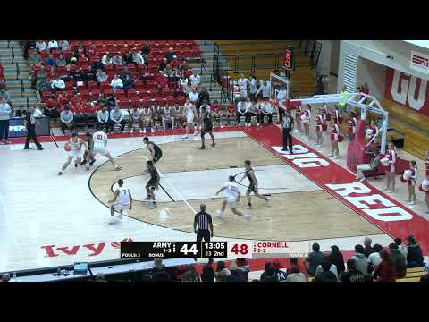 Highlights: Cornell Men's Basketball vs Army - 11/18/2025