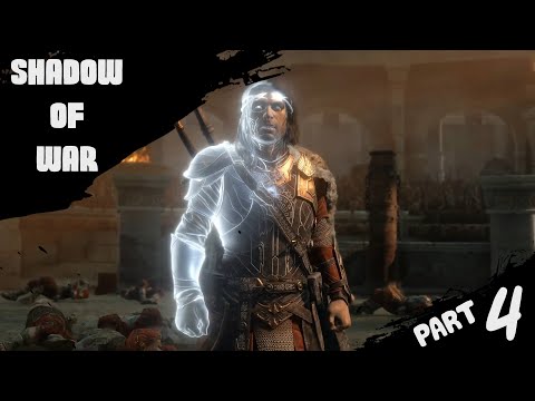 SHADOW OF WAR Walkthrough Gameplay Part 4 - The Arena (Middle-earth)