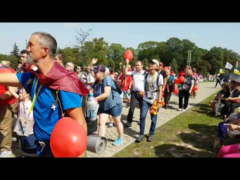 WEJŚCIE PIESZEJ PIELGRZYMKI DIECEZJI SOSNOWIECKIEJ NA JASNĄ GÓRĘ 25.08.2022 R.