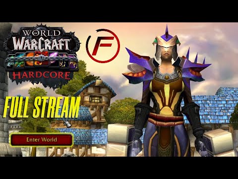 [FULL STREAM] World 1st KT NAXX Hardcore WoW NO WORLD BUFFS