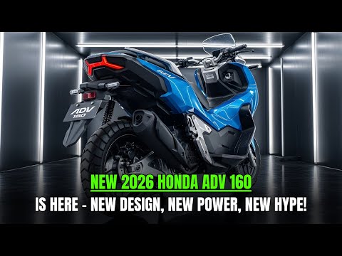 2026 Honda ADV 160 Finally Revealed – This Scooter Changes Everything!