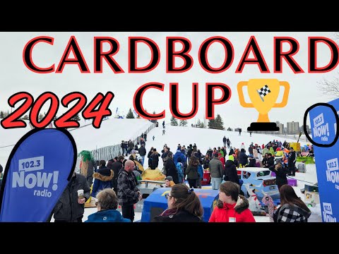 Cardboard cup 2024 put on by 102.3 NOW radio. Great turnout.