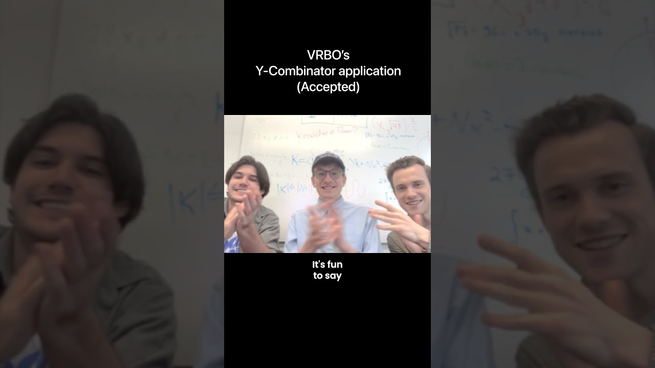 Best Y-Combinator application ever?