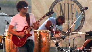 Trombone Shorty with Pete Murano guitar solo - Newport Jazz Festival 2011