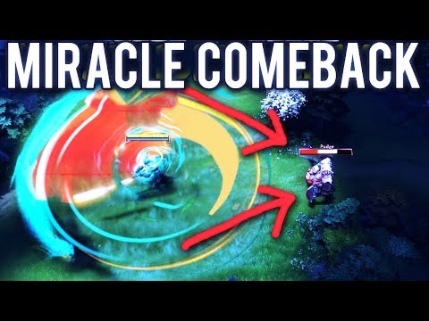 Miracle Juggernaut 30 Kills Most Biggest Comeback EVER! 24Min at Radiane Throne 44Min GG 7.07 Dota 2