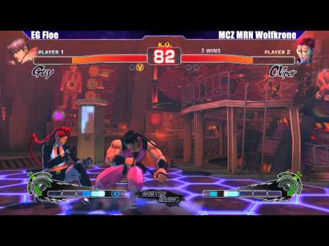 SSF4 AE 2012 Top 16 EG Floe vs MCZ MRN.Wolfkrone - WB6 Road to Evo 2012