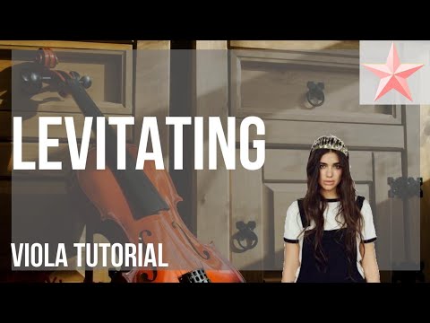 SUPER EASY: How to play Levitating by Dua Lipa and Dababy on Viola (Tutorial)