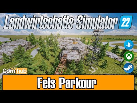 LS22 Maps - Fels Parkour - LS22 Mapvorstellung