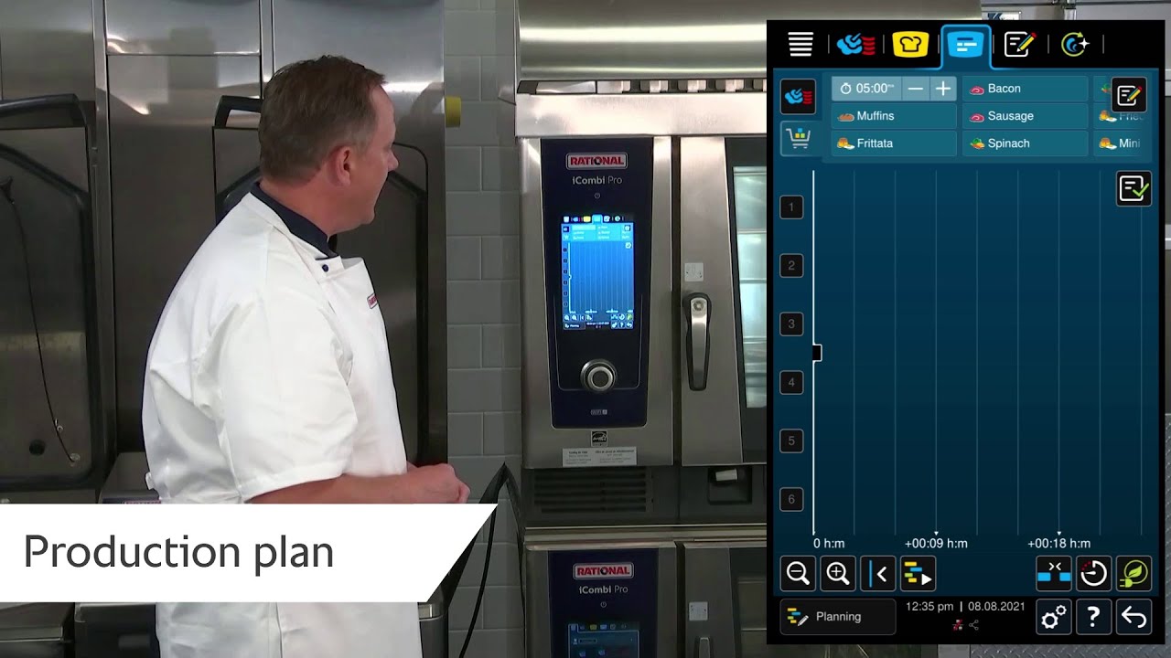 Application example: Breakfast plan in the iCombi Pro | RATIONAL