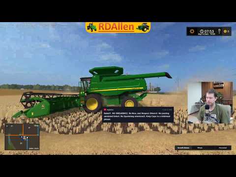 🚜 Mills County Multiplayer FS17 RDAllen Live 10 09 2018
