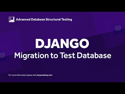 Migrating a Django Model to a Test Database thumbnail