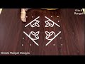 Diwali Special Kolam 🪔 Simple Chukkala Muggulu Designs 🪔 Purattasi Rangoli