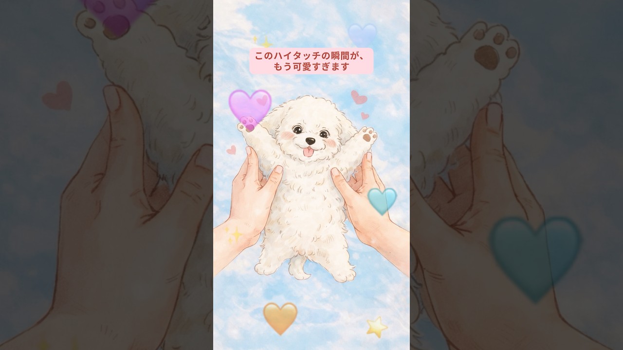 子犬がオーナーにハイタッチしようと駆け寄り、みんなの心を溶かした