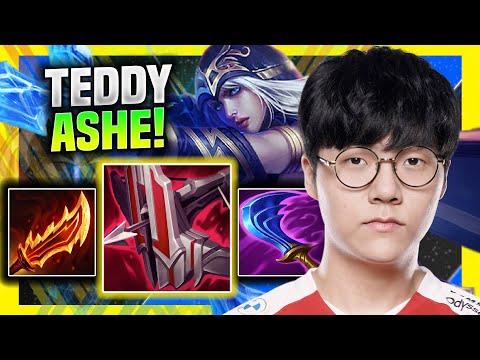 TEDDY DESTROYING WITH ASHE! - T1 Teddy Plays Ashe ADC vs Ezreal! | Season 11