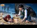 She Saved A Man Buried In Sand—Unaware He Was The Richest Merman Prince! One Night,She Had Triplets!