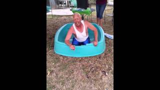 ASI Skyler Blue ice bucket