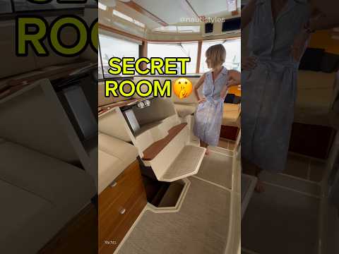 Panic Room on a Yacht?😳🤯 ⬆️Full Tour▶️⬆️#yachts #boats