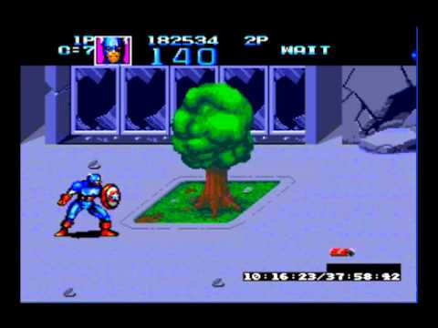 Captain America and the Avengers Megadrive