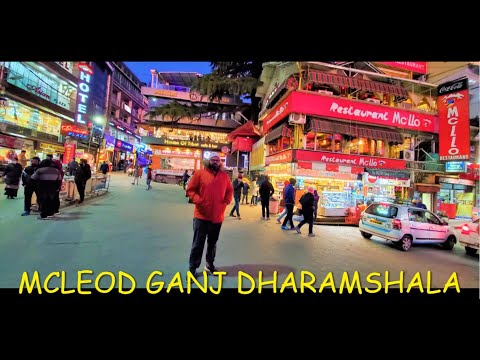 [4K] MCLEODGANJ DHARAMSHALA 4KVLOG / RESTAURANTE MCLLO / MOMOS / PARTE - 2
