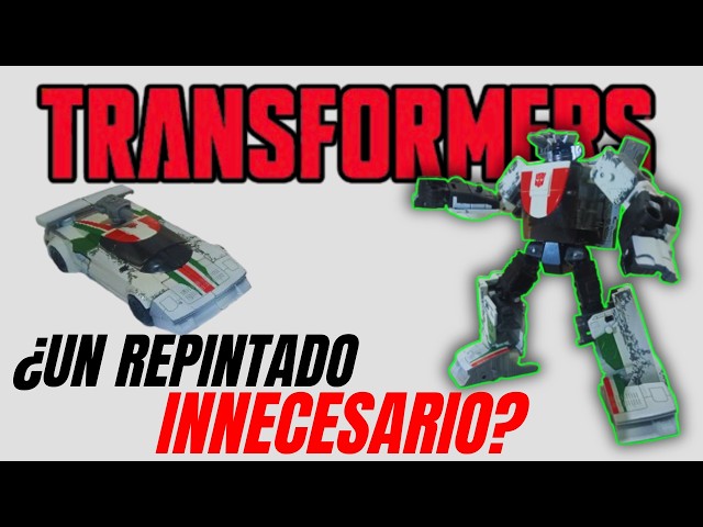 Vídeo relacionado con Transformers Hasbro Cyberworld, Wheeljack, Figura de Acción 2 en 1, Coche de Juguete para Niños y Niñas de 6 Años o Más, Color Blanco y Rojo, Diversión y Acción, Coleccionable, Idea Regalo