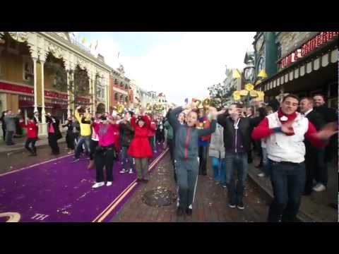 Flashmob for the 20th Anniversary of Disneyland Paris