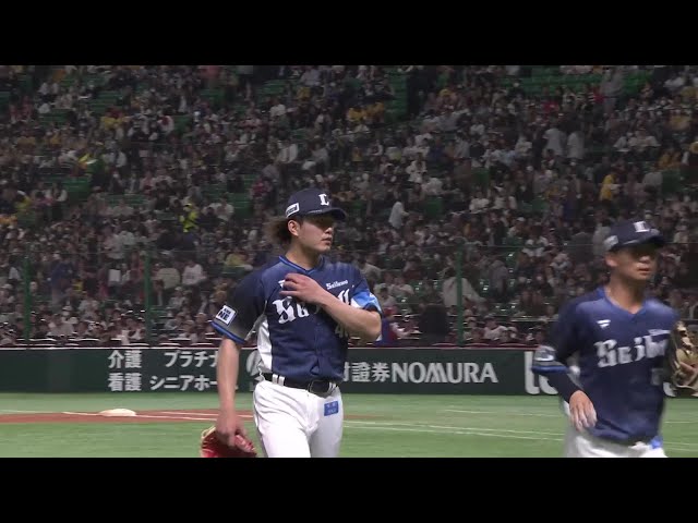 【7回裏】ライオンズ・今井達也 7回118球の粘りのピッチングで今シーズンチーム初勝利!! 2025年4月4日 福岡ソフトバンクホークス 対 埼玉西武ライオンズ