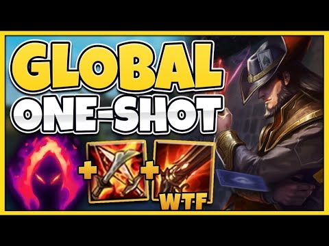 WTF! NEW TF CAN LEGIT ONE-SHOT FROM A MILE AWAY! (BROKEN DAMAGE) - League of Legends