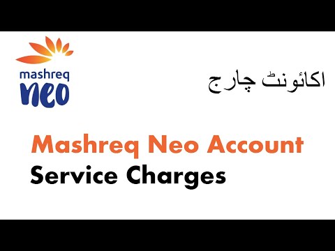 Mashreq neo | basic account charges | smart account charges | credit card charges || full details Video