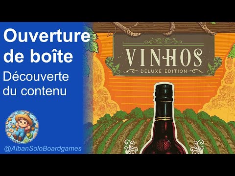 Vinhos (FR) | Ouverture de boîte | Découverte des composants