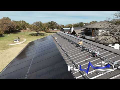 Residential Installation - Drone Footage