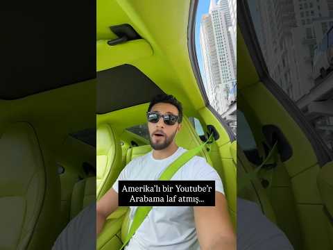 Amerikalı bir Youtuber arabamın yeşil rengine laf atan video yapmış!