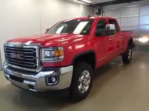 New 2016 GMC Sierra 2500HD 4WD Crew Cab 167.7" SLT-Davis GM Lethbridge