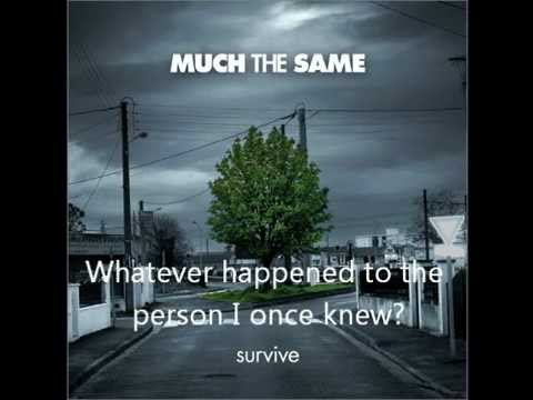 Much the Same - Gut Shot Lyrics video