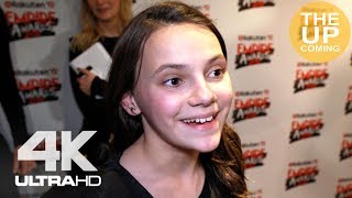 Dafne Keen interview: Best Female Newcomer for Logan at Empire Awards 2018 Rakuten TV video