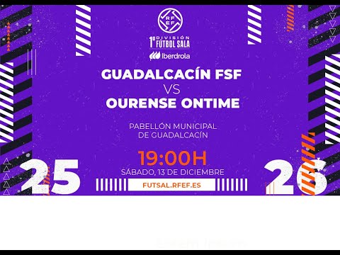C.D. Guadalcacín F.S. vs Ourense Ontime | Primera Iberdrola Futsal Jornada 10