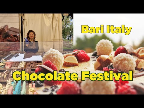Chocolate Festival in Bari Italy