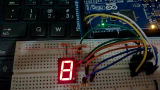 Display 7 segmentos com aplicação em C++