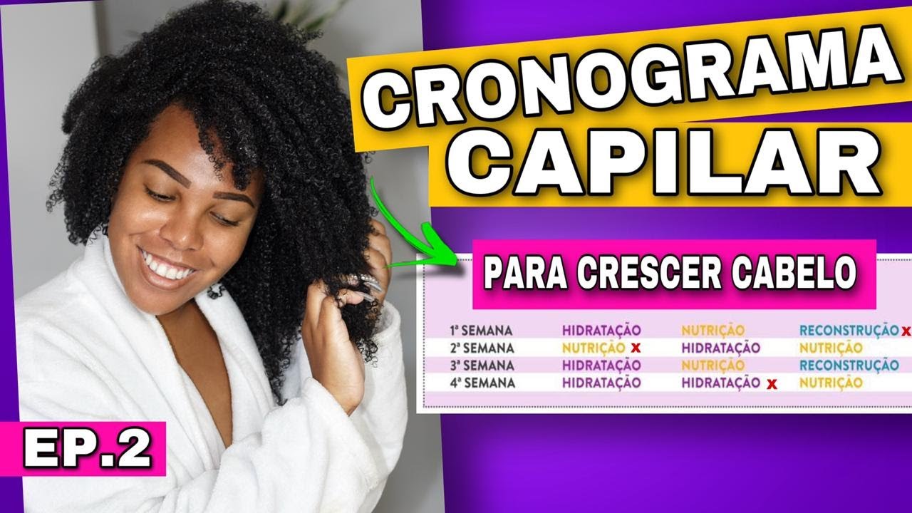 CRONOGRAMA CAPILAR PARA CRESCER CABELO + TRATAMENTO DE CAFÉ E MAISENA POR LUANY CRISTINA