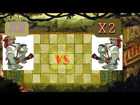 ×2 Porter Gargantuar Vs ×2 Porter Gargantuar |Plants Vs Zombies 2